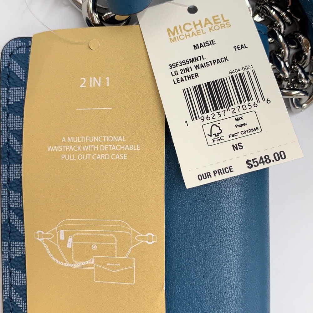 MICHAEL KORS
Maisie Large Pebbled Leather 2-in-1
Waistpack Fannypack Crossbody - Picture 11 of 16